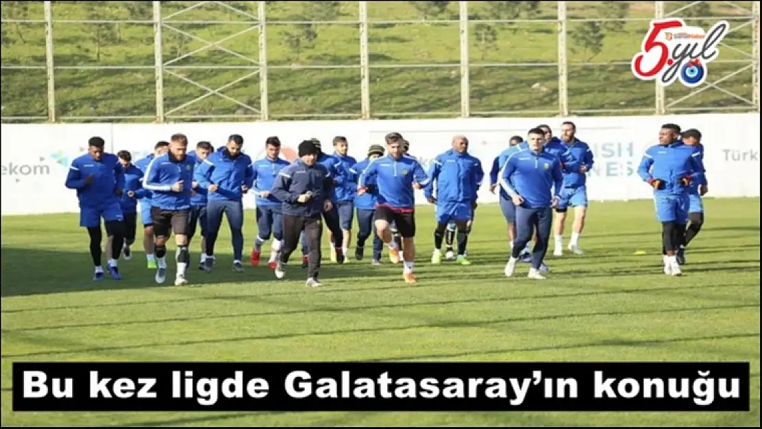 Bu kez ligde Galatasaray´ın konuğu