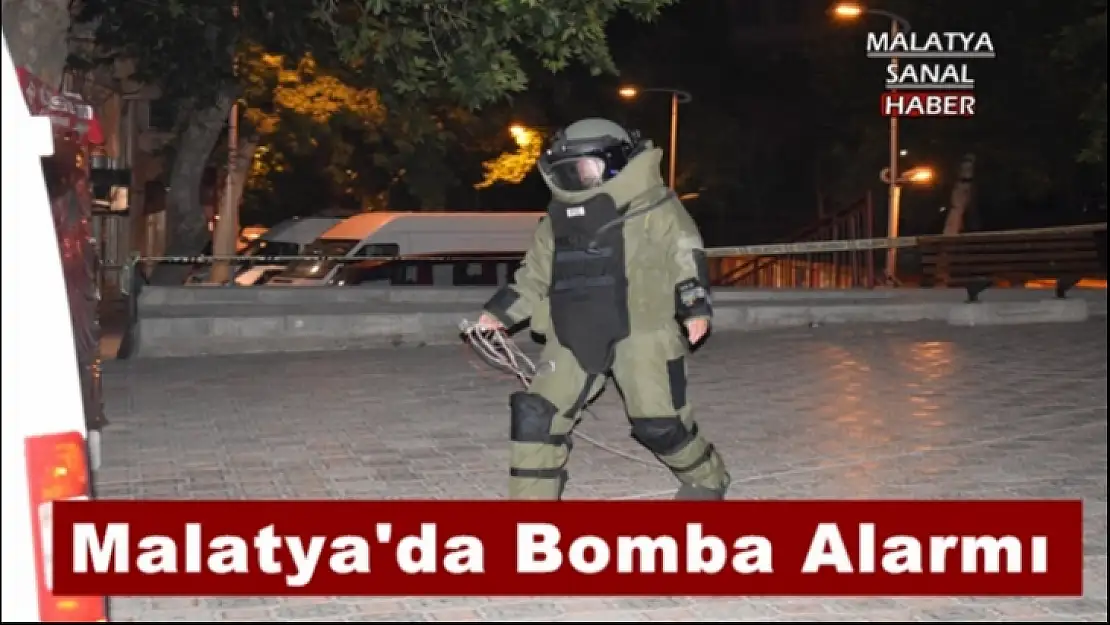 Malatya'da Bomba Alarmı