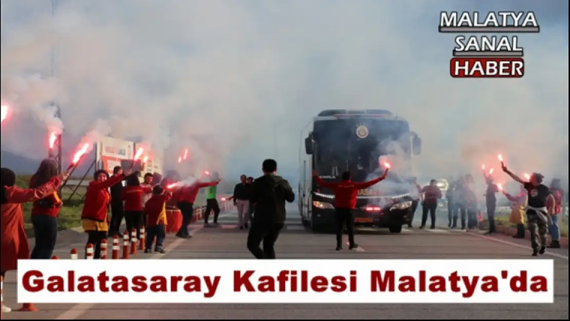 Galatasaray Kafilesi Malatya´da