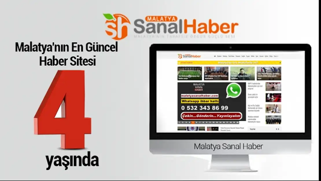 Malatya Sanal Haber 4 yaşında