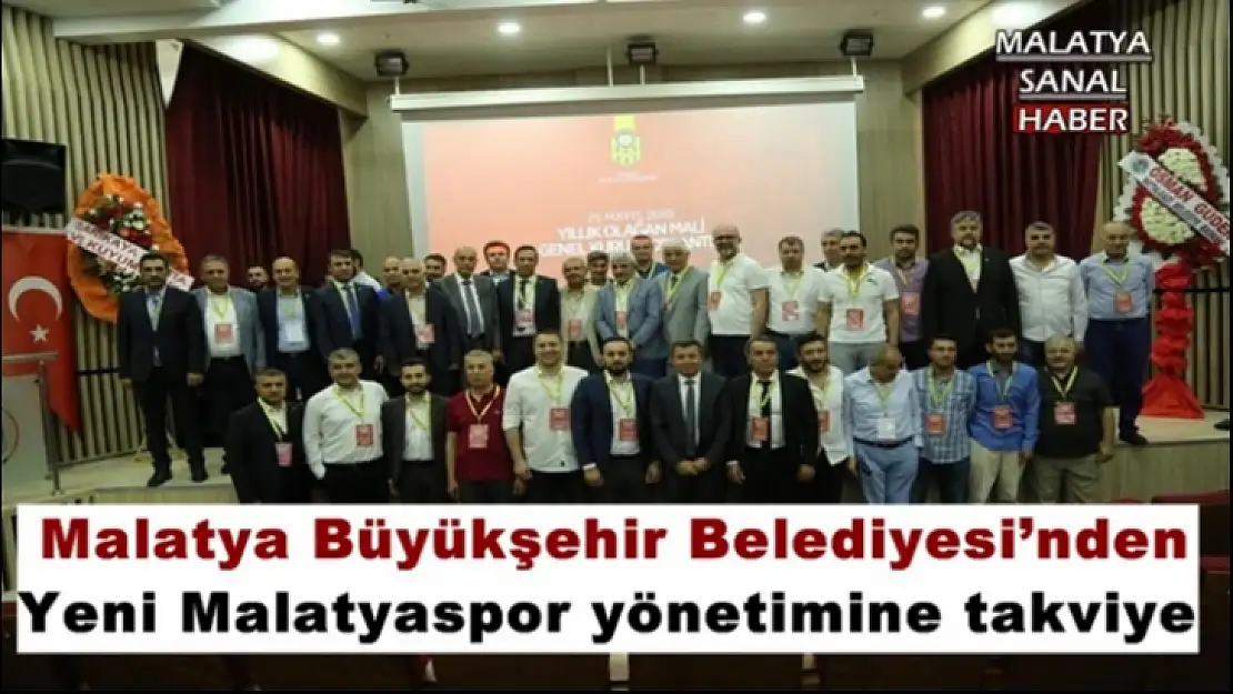 Malatya Büyükşehir Belediyesi´nden Yeni Malatyaspor yönetimine takviye