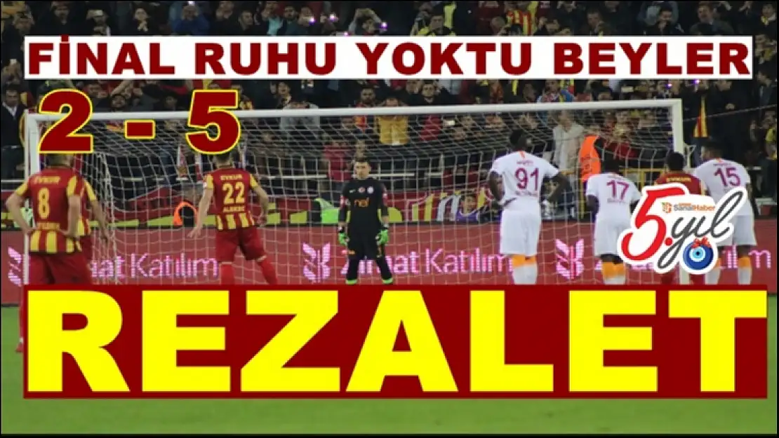 Yeni Malatyaspor: 2 - Galatasaray: 5