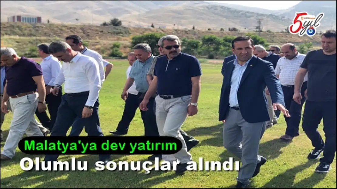 Malatya'ya dev yatırım