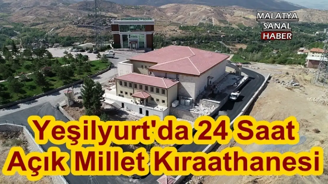 Yeşilyurt'da 24 Saat  Açık Millet Kıraathanesi