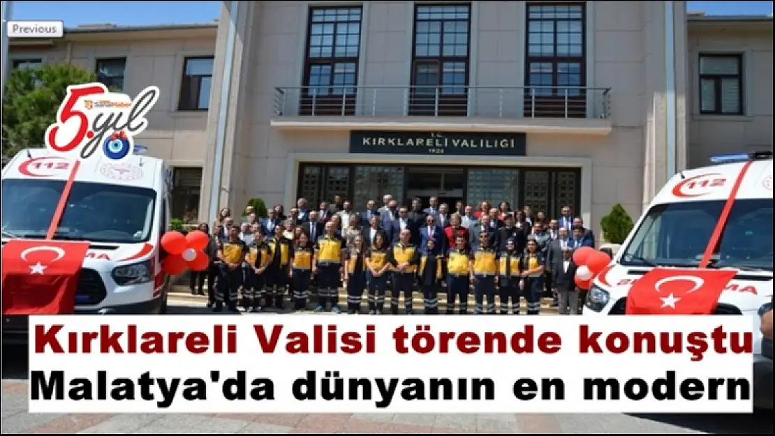Malatya'da dünyanın en modern