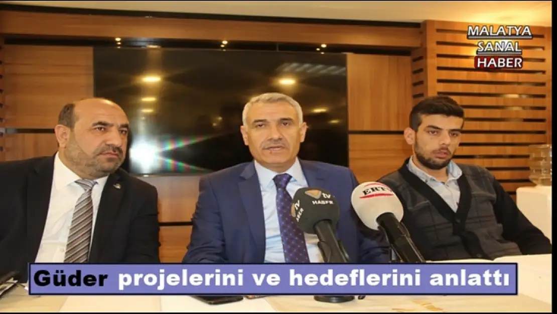 Güder projelerini ve hedeflerini anlattı