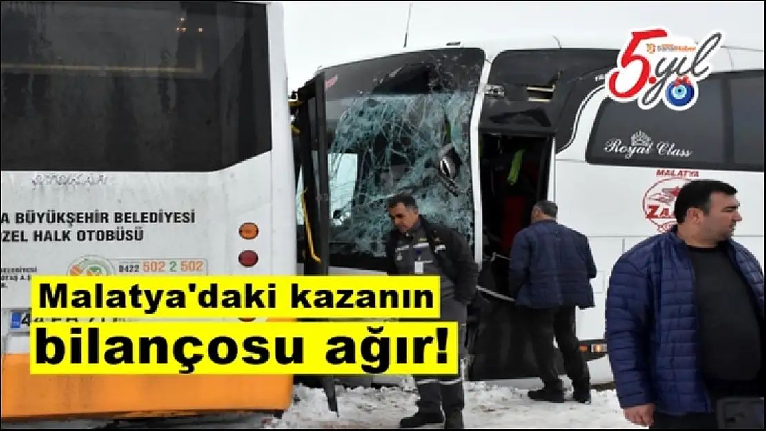 Malatya'daki kazanın bilançosu ağır!