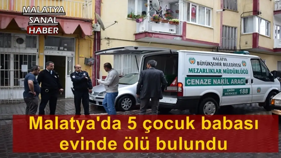 5 çocuk babası evinde ölü bulundu