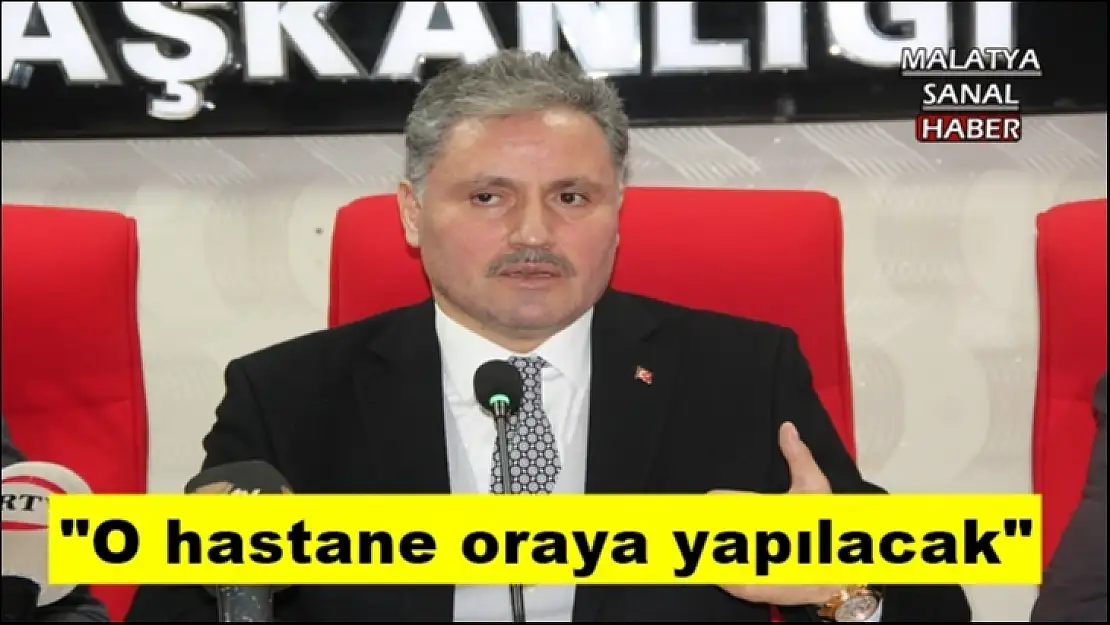 O hastane oraya yapılacak