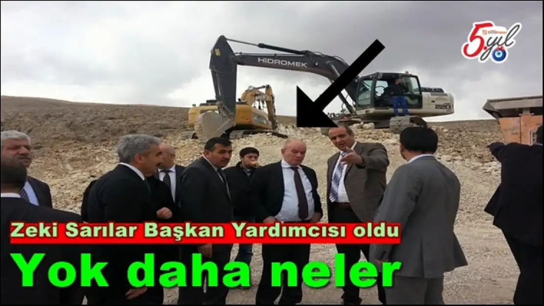 Zeki sarılar Başkan yardımcısı oldu