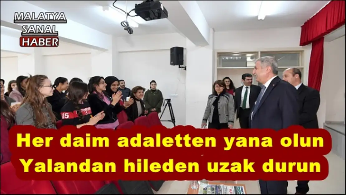 Başkan Polat, gençlerle bir araya geldi