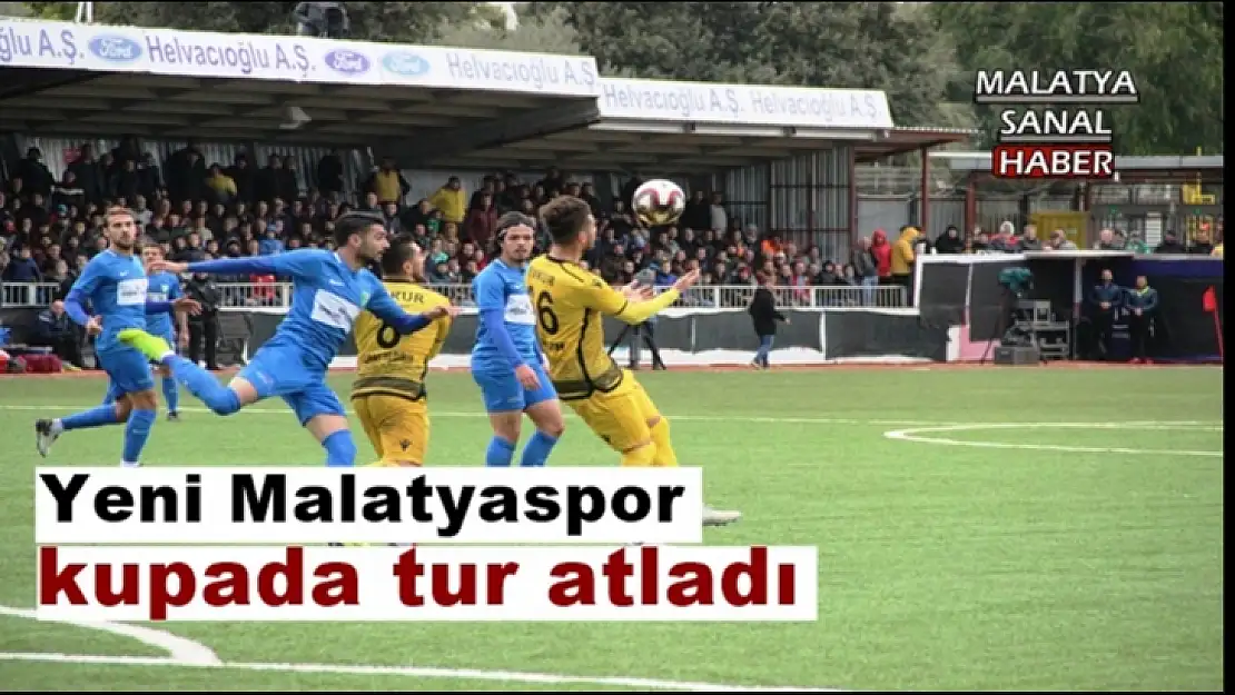 Yeni Malatyaspor kupada tur atladı