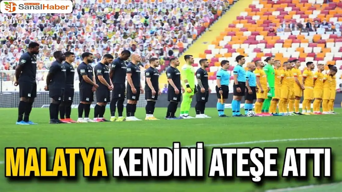 Malatya kendini ateşe attı