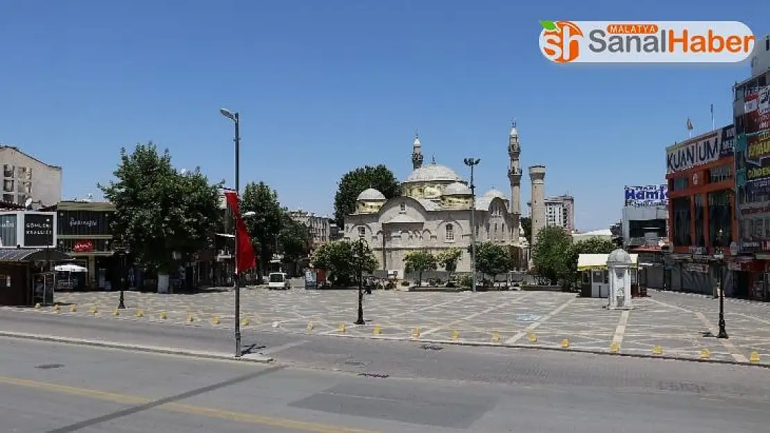 Malatya kısıtlamanın ikinci gününde de sessizliğini korudu