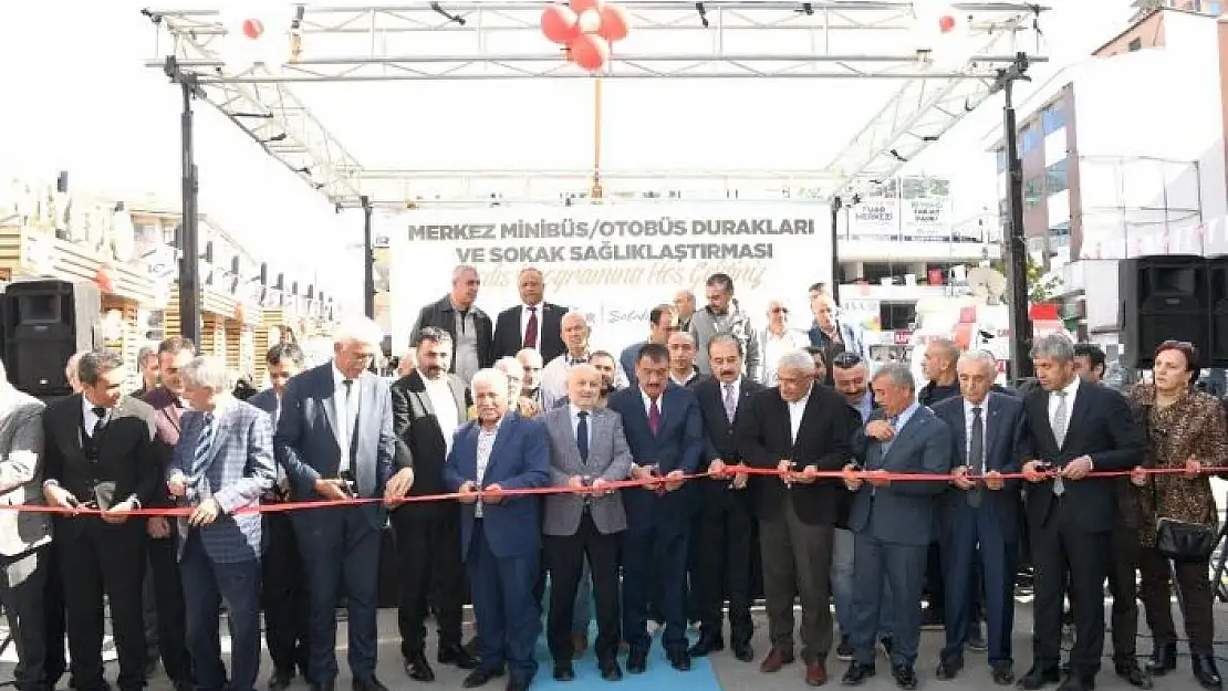 'Malatya merkez minibüs ve otobüs duraklarının açılışı gerçekleştirildi'