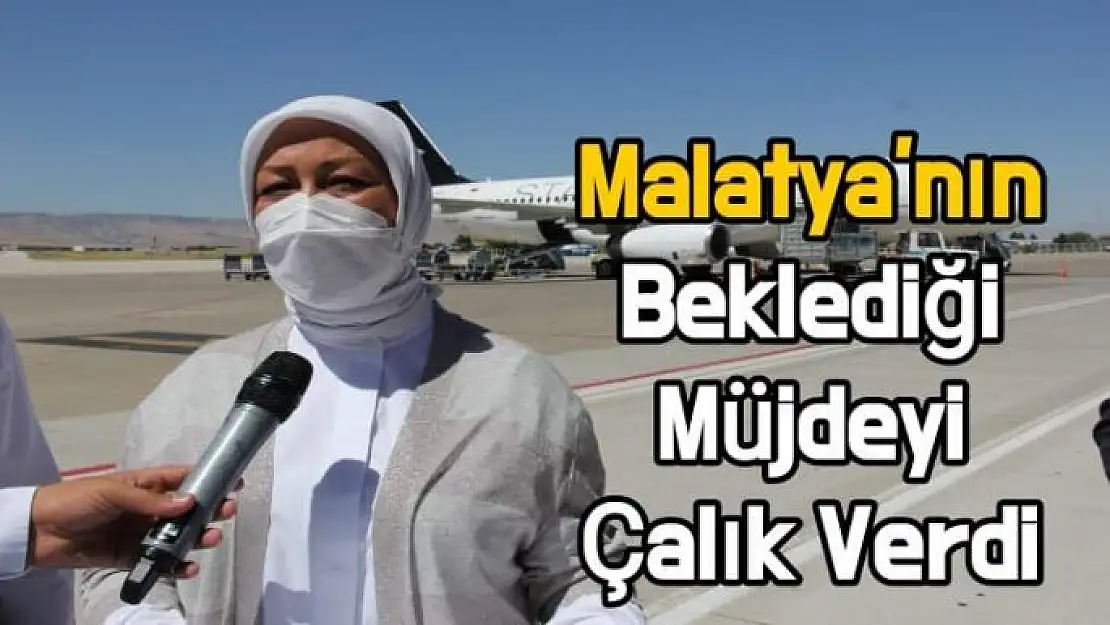 Malatya'nın Beklediği Müjdeyi Çalık Verdi