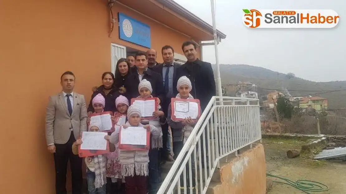 Malatya'nın ilçelerinde karne törenleri