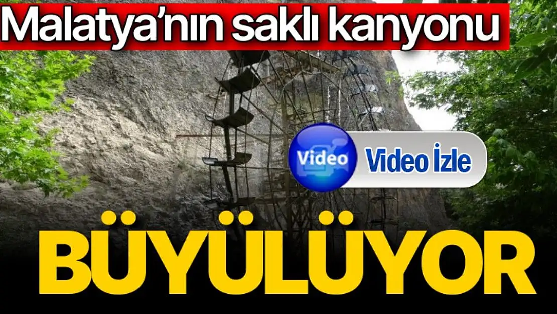 Malatya´nın saklı kanyonu büyülüyor