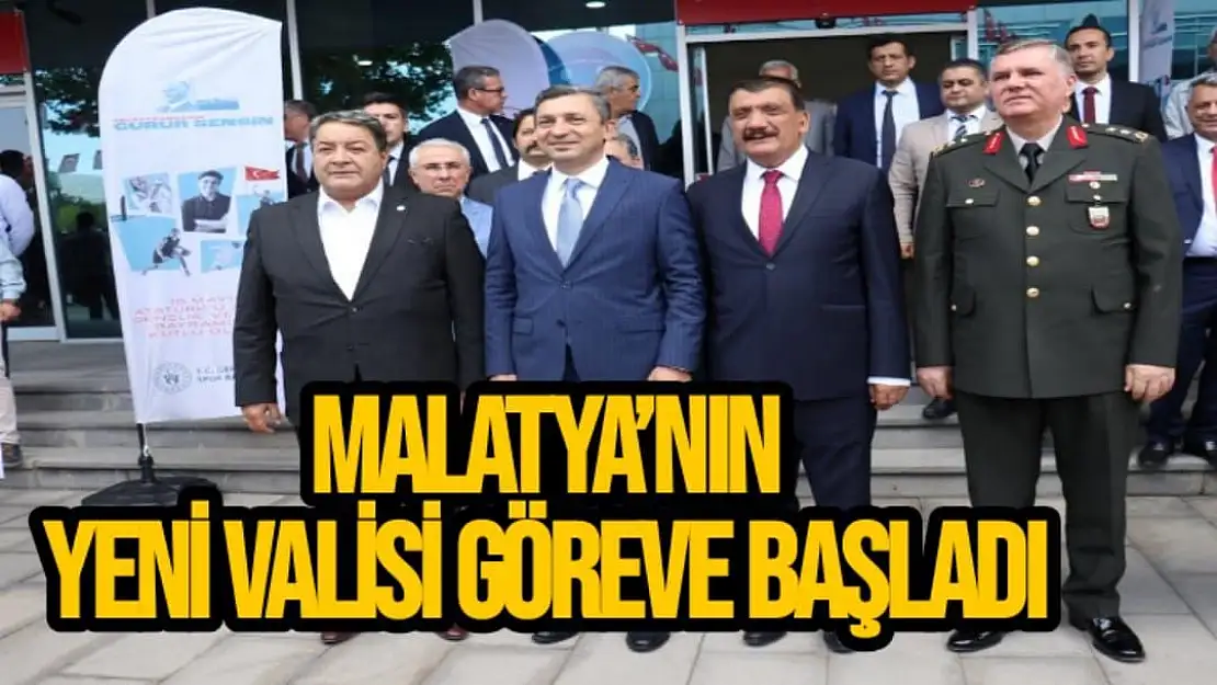 Malatya´nın yeni valisi göreve başladı