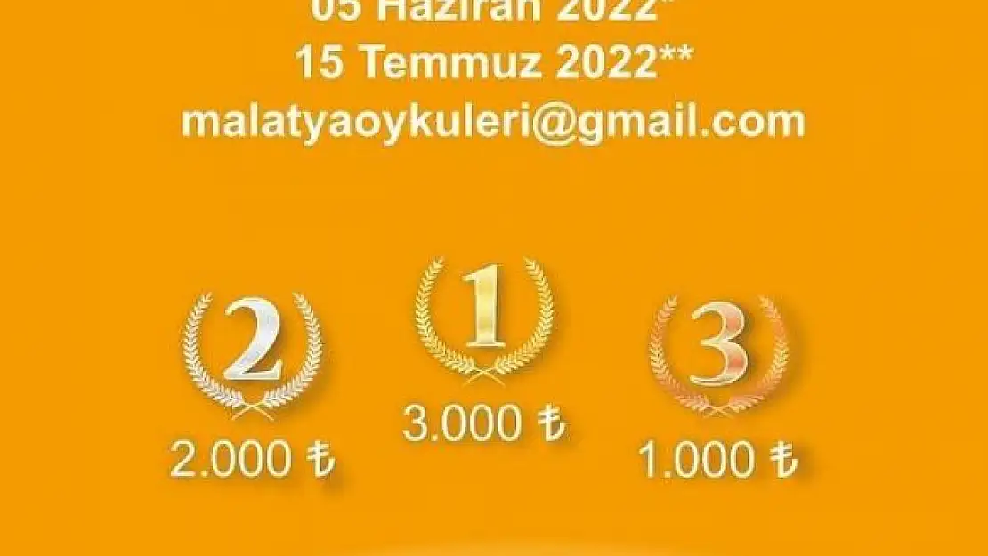 'Malatya öyküleri yarışması açıldı'