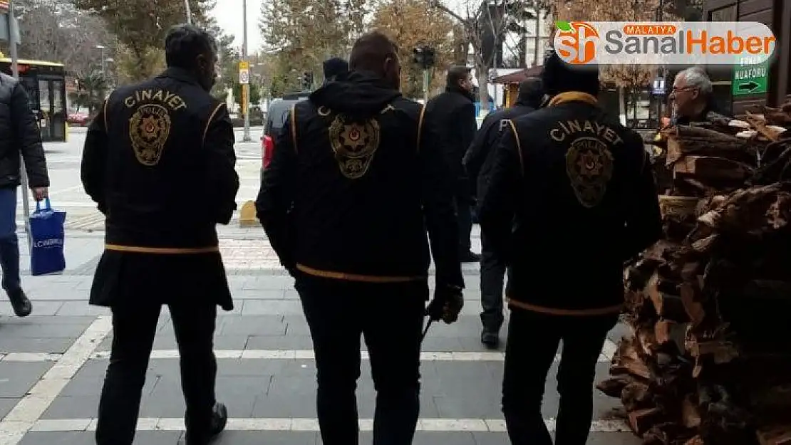 Emniyet Müdürlüğünden Malatya'da eş zamanlı uygulama