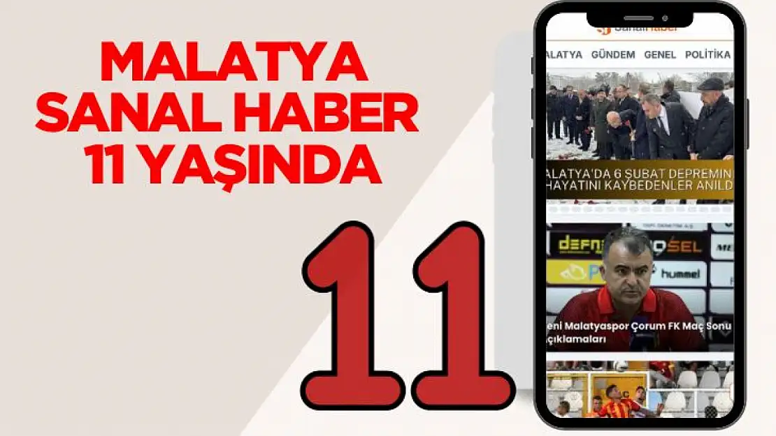 Malatya Sanal Haber 11 Yaşında