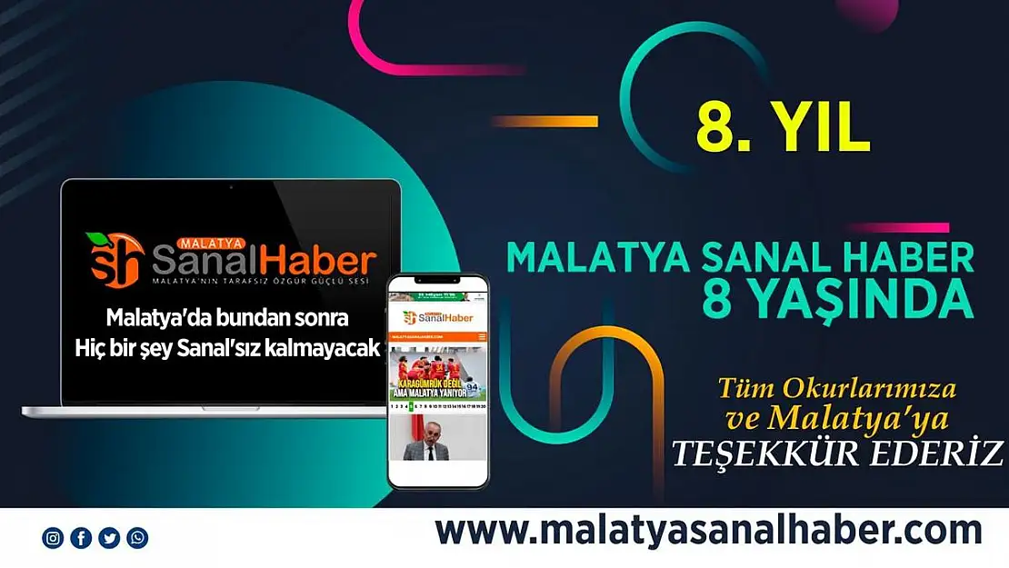 Malatya Sanal Haber 8. Yaşında