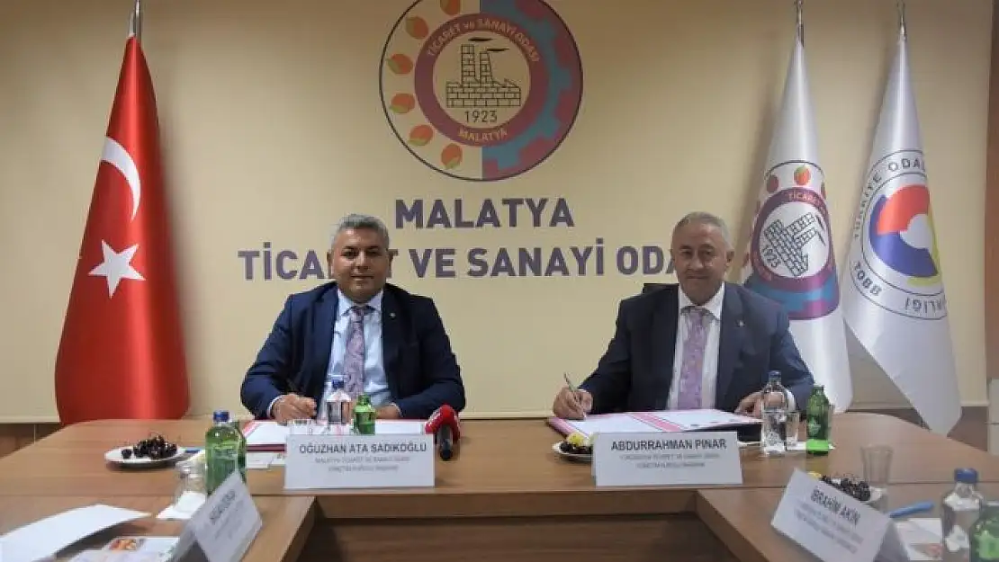 'Malatya TSO ile Yüksekova TSO kardeş oda oldu'