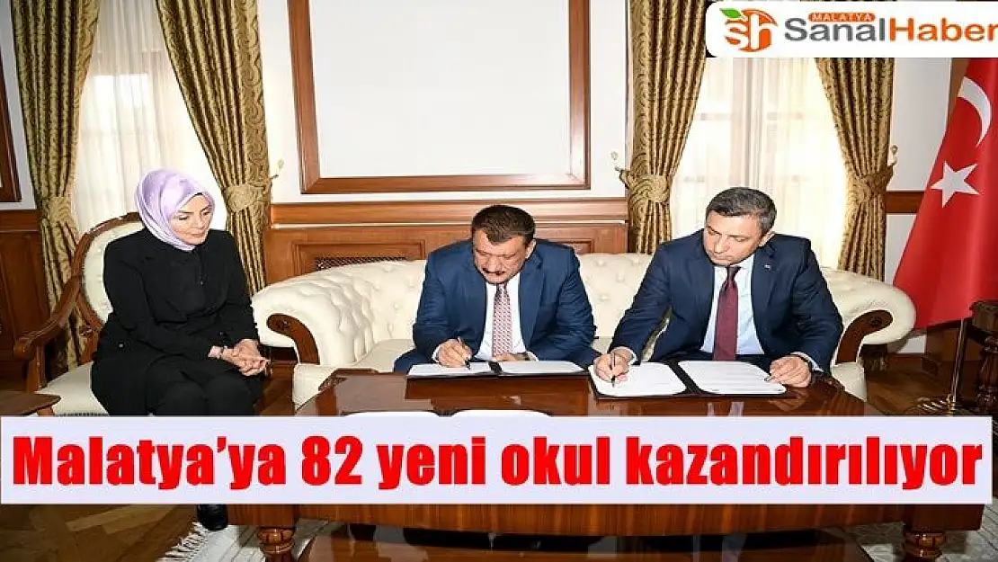 Malatya´ya 82 yeni okul kazandırılıyor
