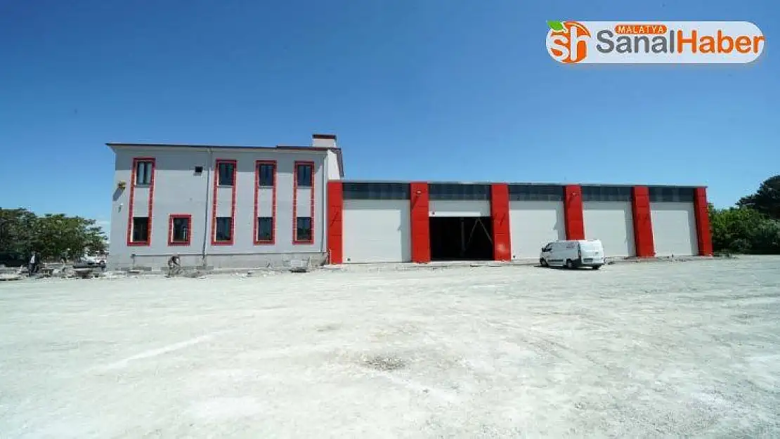 Malatya'nın yeni itfaiye merkezi açılışa hazır
