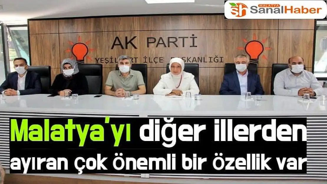 Malatya´yı diğer illerden ayıran çok önemli bir özellik var