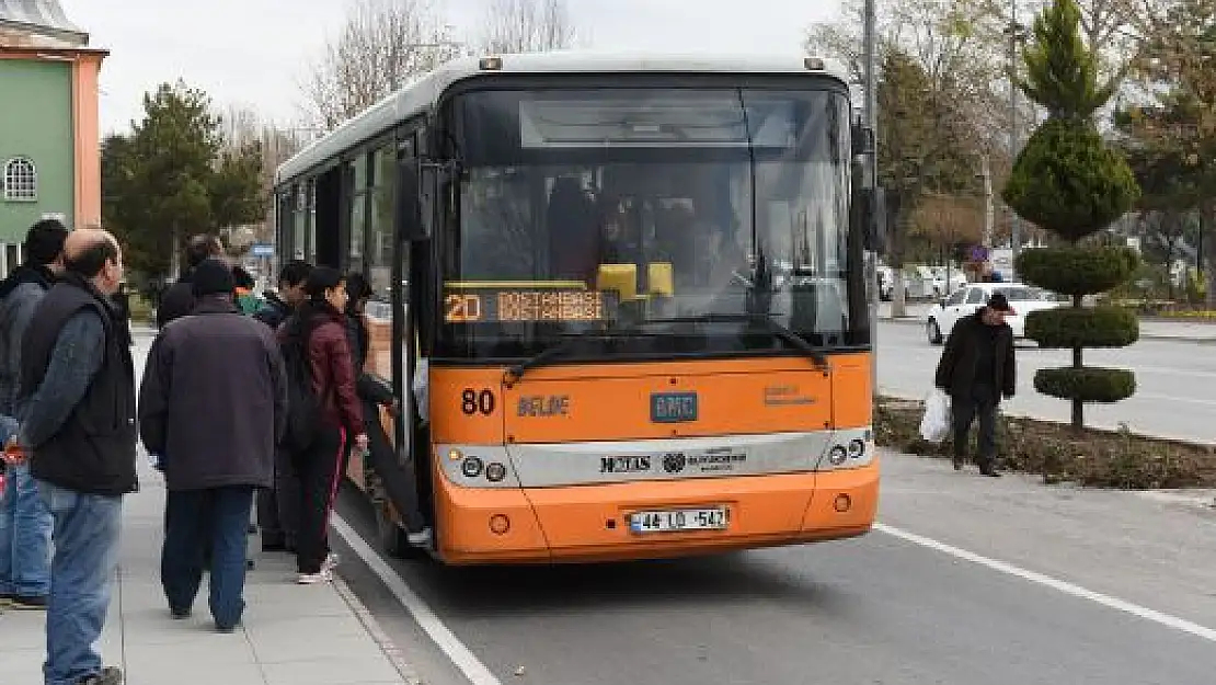 '  	 YGS SINAVINA GİRECEK ÖĞRENCİLERE OTOBÜS ÜCRETSİZ'