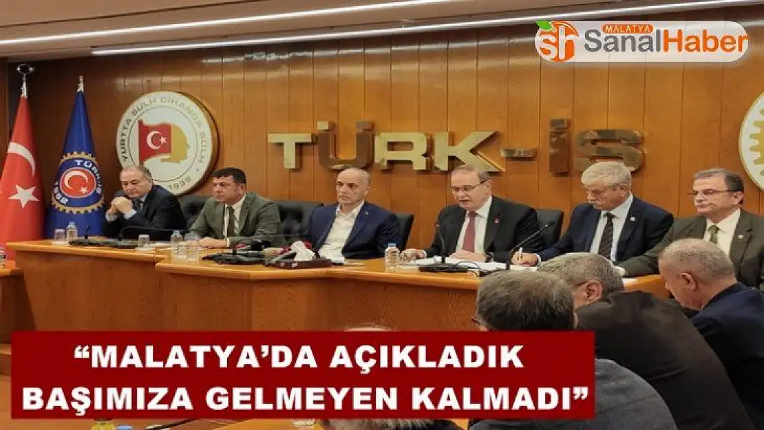 Malatya'da açıkladık başımıza gelmeyen kalmadı