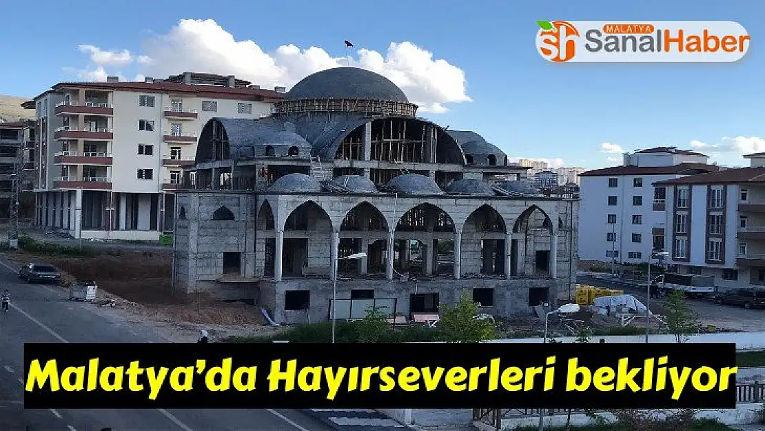 Malatya´da Cami İnşaatı Yardım Bekliyor
