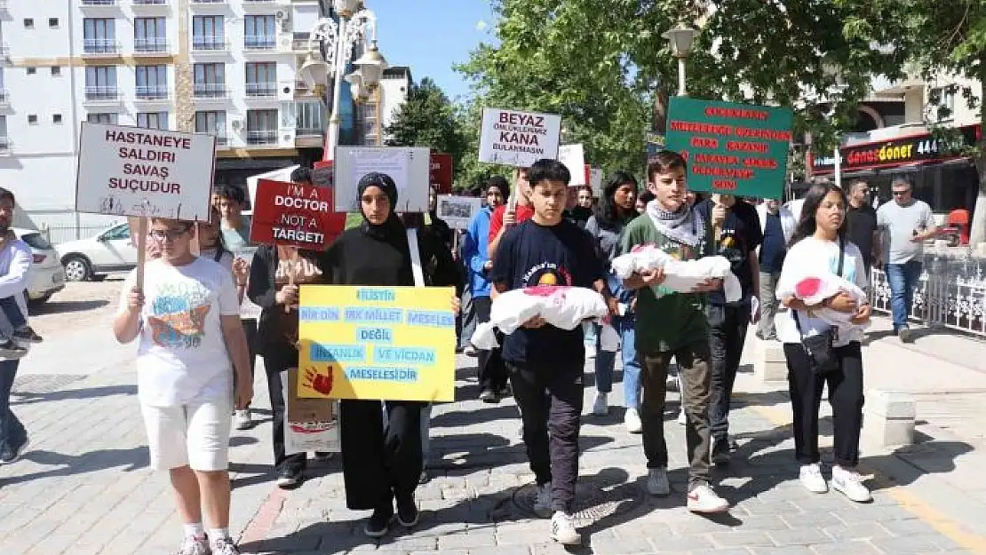 'Malatyada Filistine destek yürüyüşü'