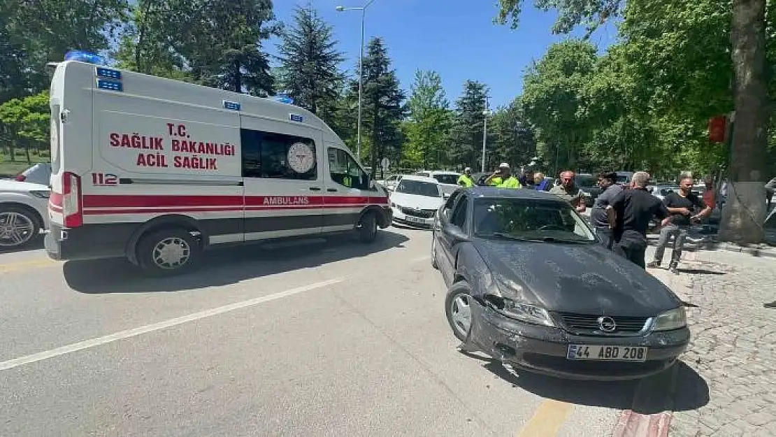 'Malatyada trafik kazası: 2 yaralı'