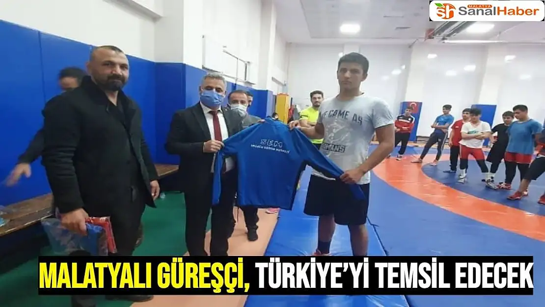 Malatyalı güreşçi Türkiye´yi temsil edecek