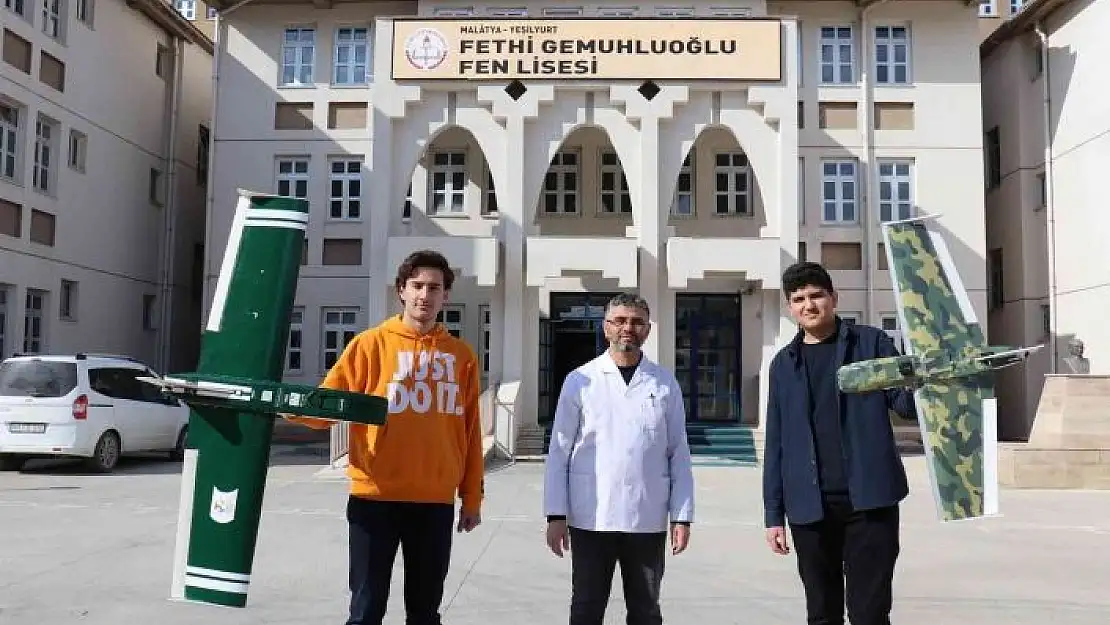'Malatyalı lise öğrencileri İHA üretti'