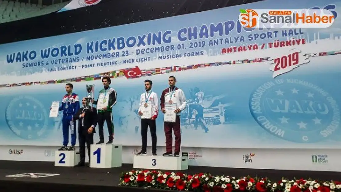 Malatyalı sporcusu Kaya, dünya 3'ncüsü olarak döndü