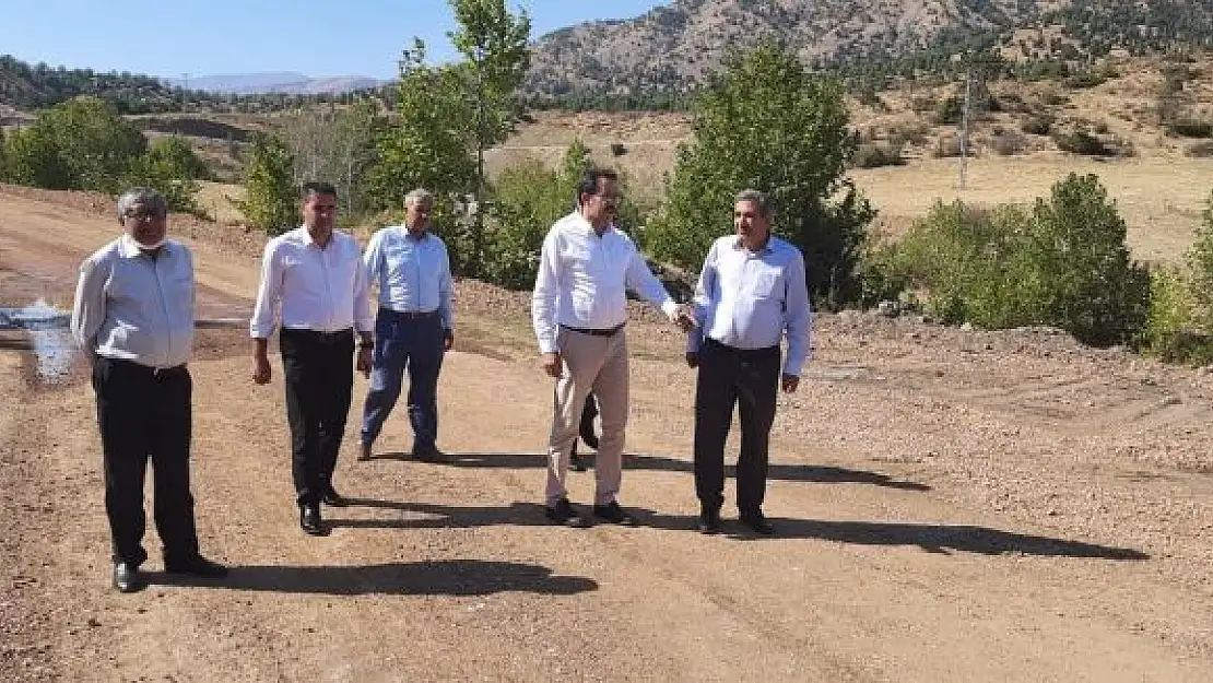 'Meclis Başkanı Erdoğan, sincik´te yapılan hizmetleri yerinde inceledi'