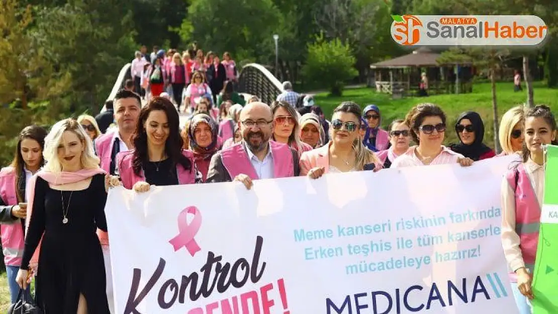 Meme kanserine dikkat çektiler