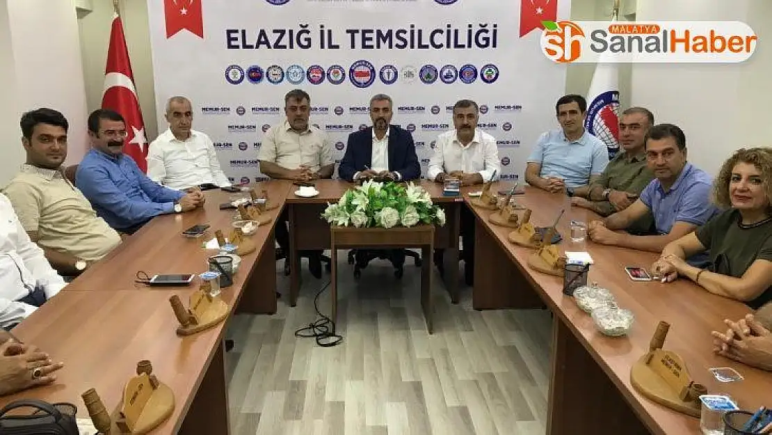 Memur-Sen Elazığ İl Başkanı Bahşi'den, zam teklifi değerlendirmesi