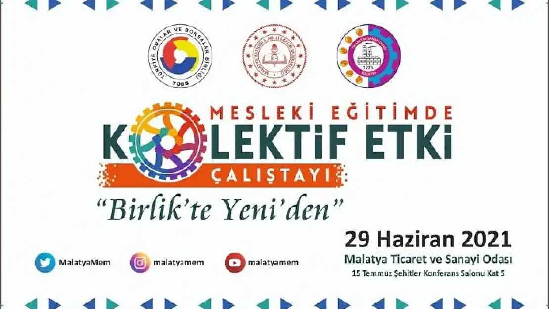 'Mesleki eğitimde kolektif etki çalıştayı  düzenlenecek'