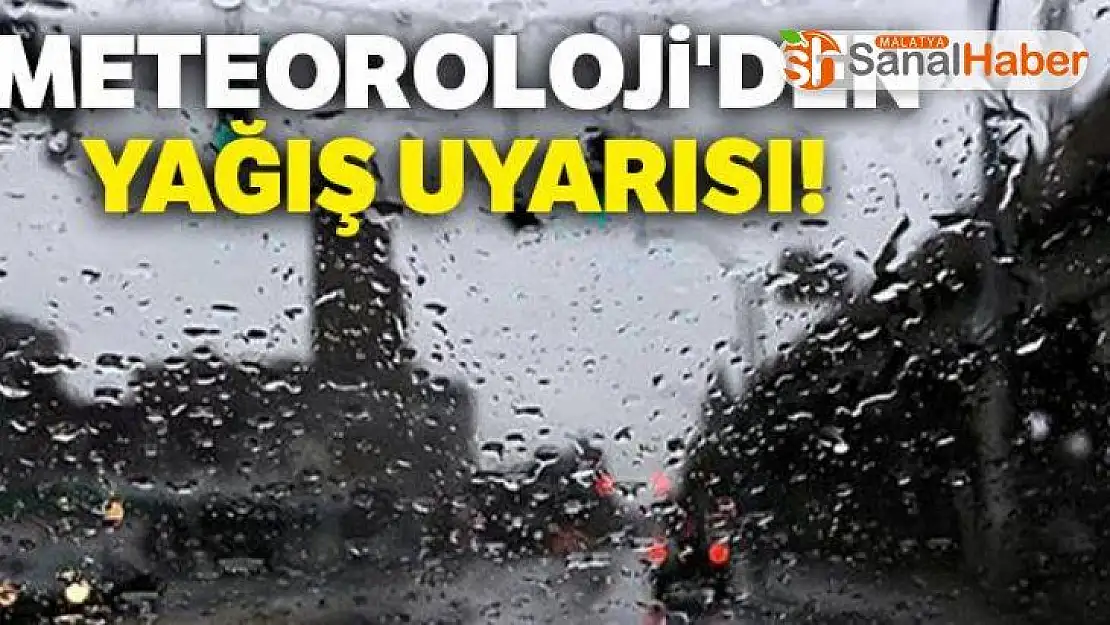Meteorolojiden 5 il için yağış uyarısı