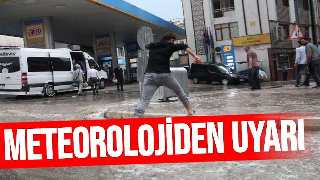 Meteorolojiden uyarı