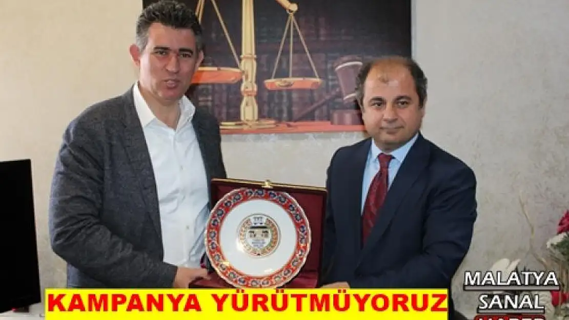  TBB Başkanı Metin Feyzioğlu Malatya Barosunu ziyaret etti 