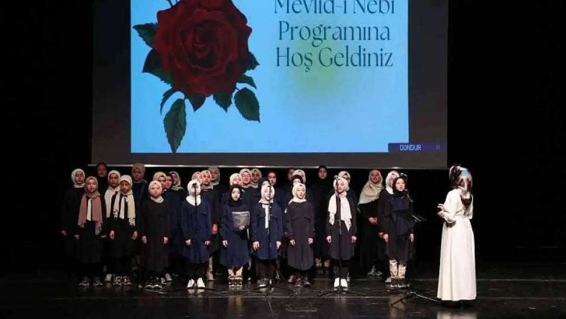'Mevlid-i Nebi Haftası ilahilerle kutlandı'