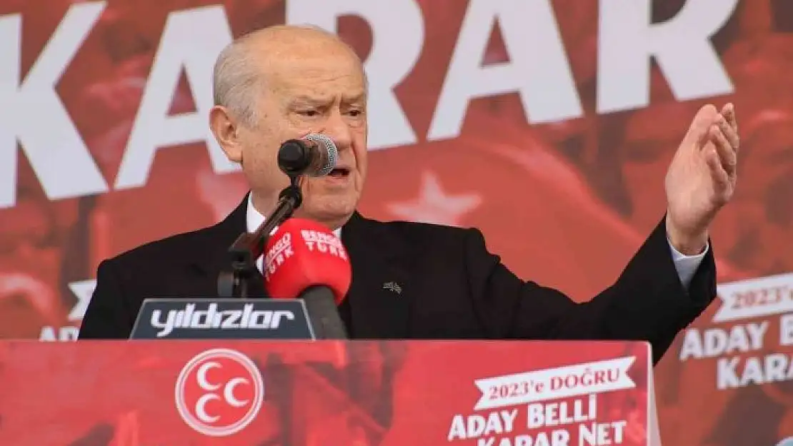 'MHP Genel Başkanı Bahçeli: ''Cumhurbaşkanı adayımız Recep Tayyip Erdoğan´dır'''