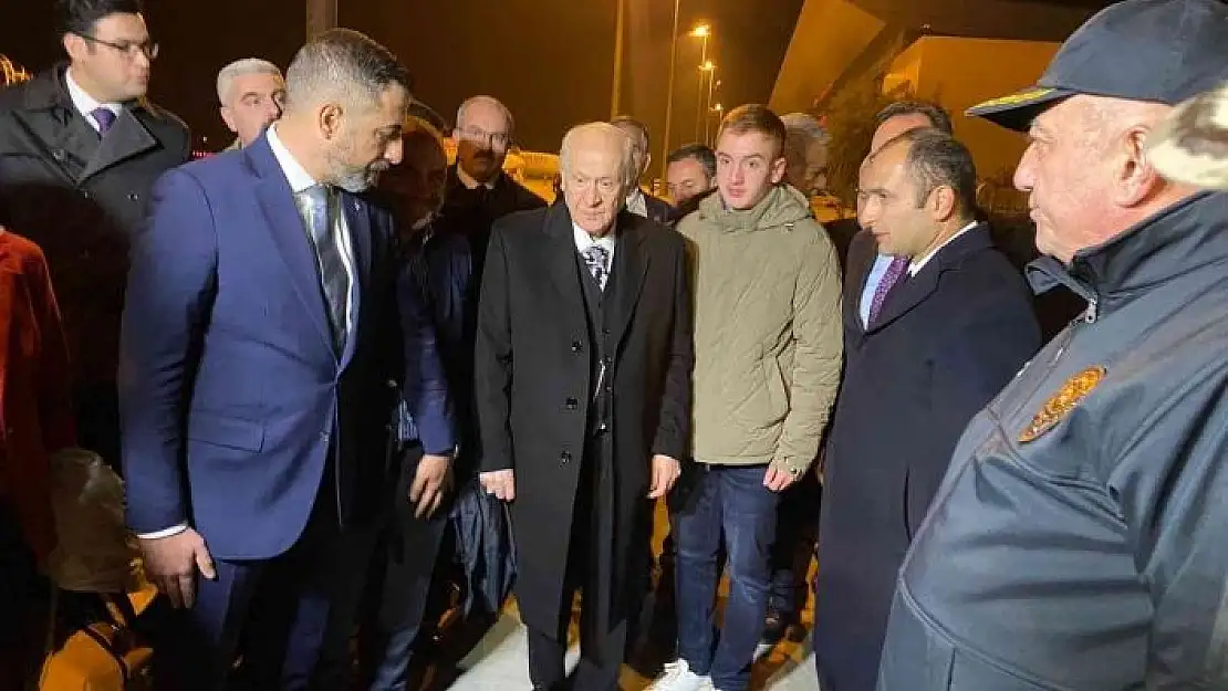 'MHP Genel Başkanı Devlet Bahçeli Elazığ´da'