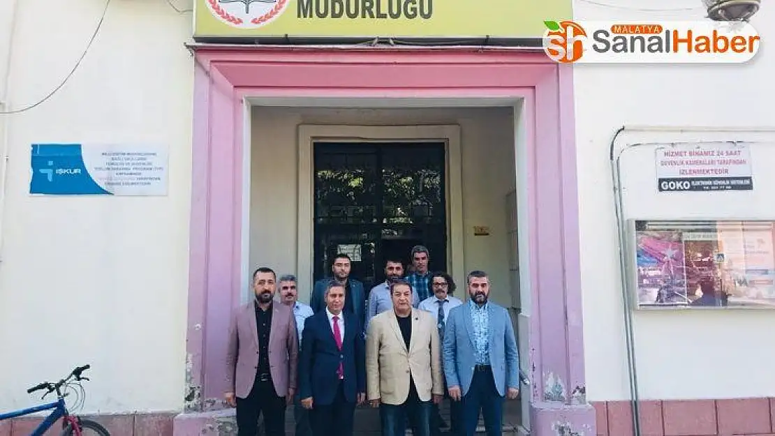 MHP heyetinden İl Milli Eğitim Müdürü Tatlı'ya ziyaret